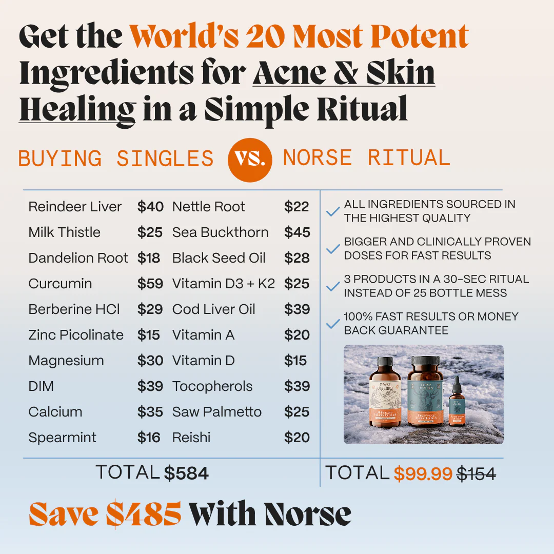 Complete Gut Repair & Hormonal Balance System for Male Acne - Image 15